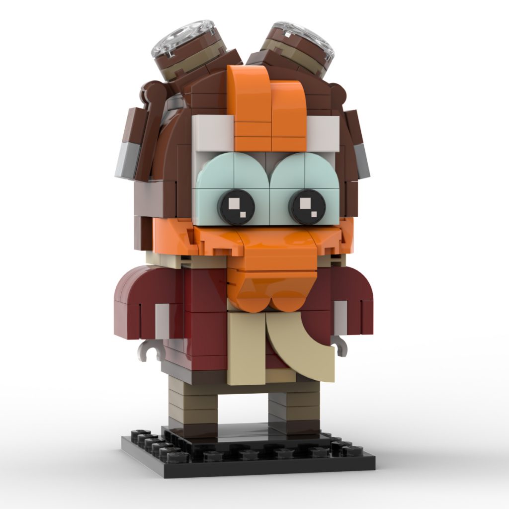 Disney Darkwing Duck Lego Brickheadz Instructions