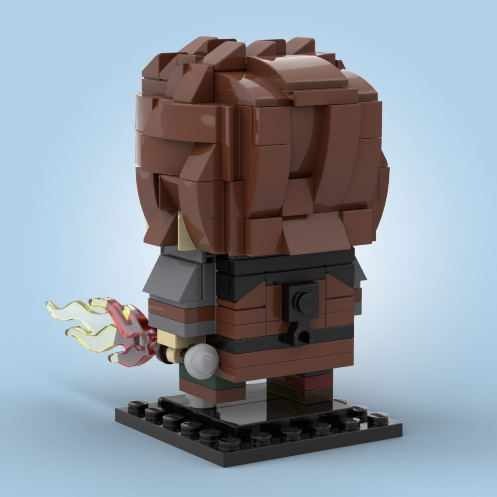 Hiccup How To Train Your Dragon MOC Lego Brickheadz Instructions