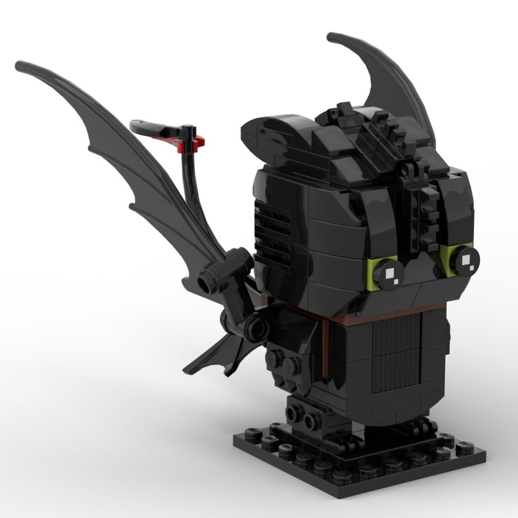 Disney Darkwing Duck Lego Brickheadz Instructions