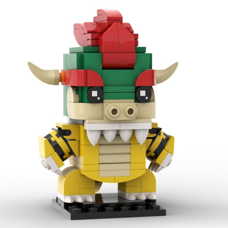 bowser junior lego instructions