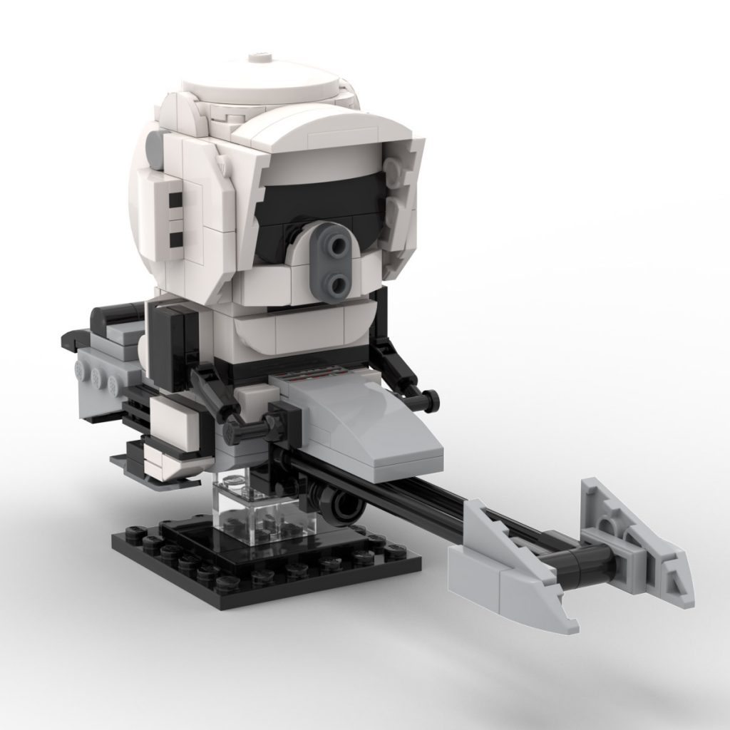 lego star wars scout trooper and speeder bike instructions