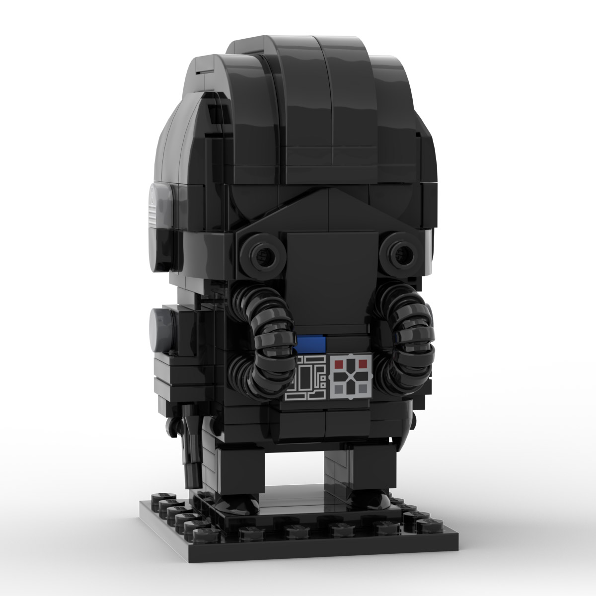 bestøver græsplæne skitse Lego Star Wars Tie Fighter Pilot - MOC Brickheadz Custom Instructions