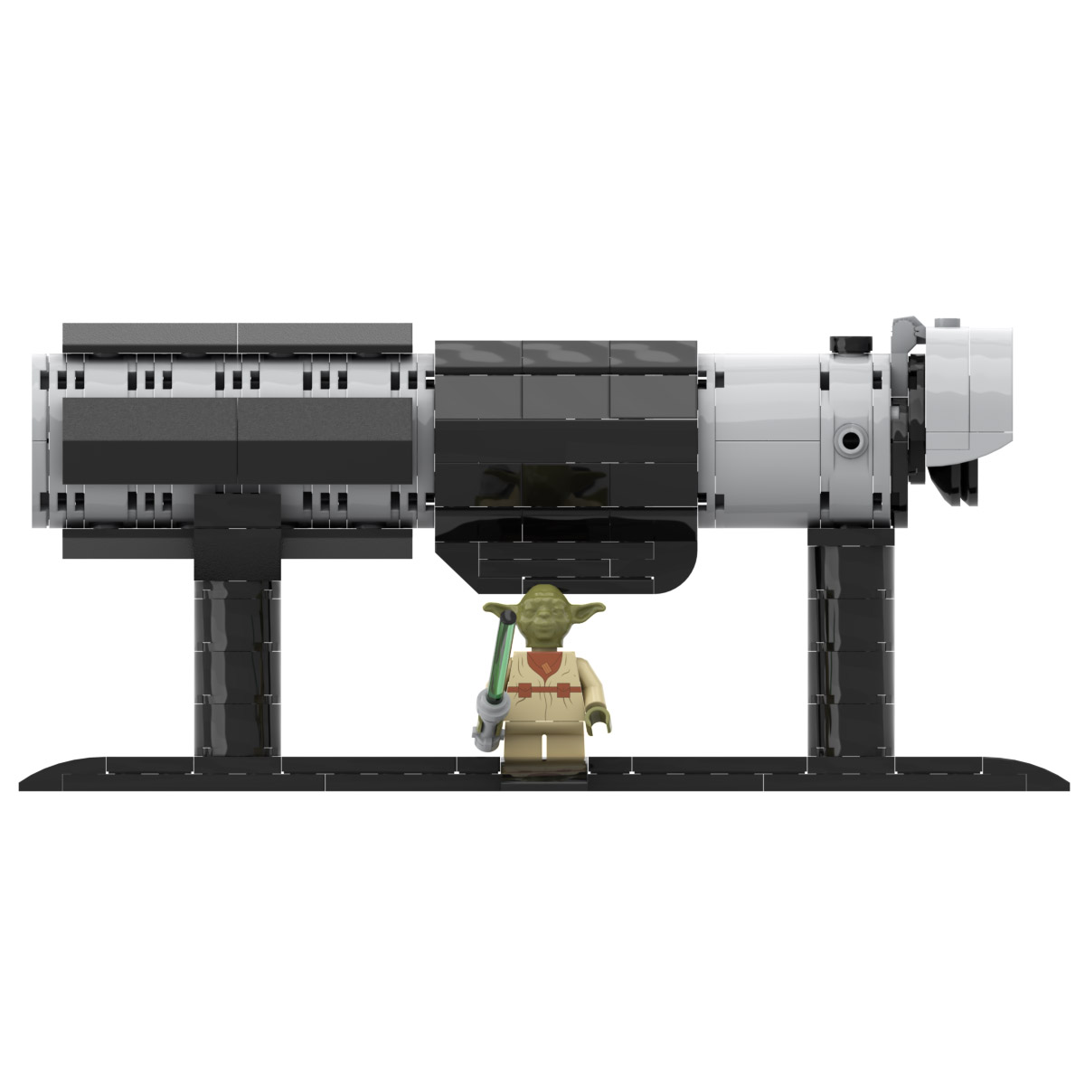 Custom Lego Star Wars Master Yoda Lightsaber MOC