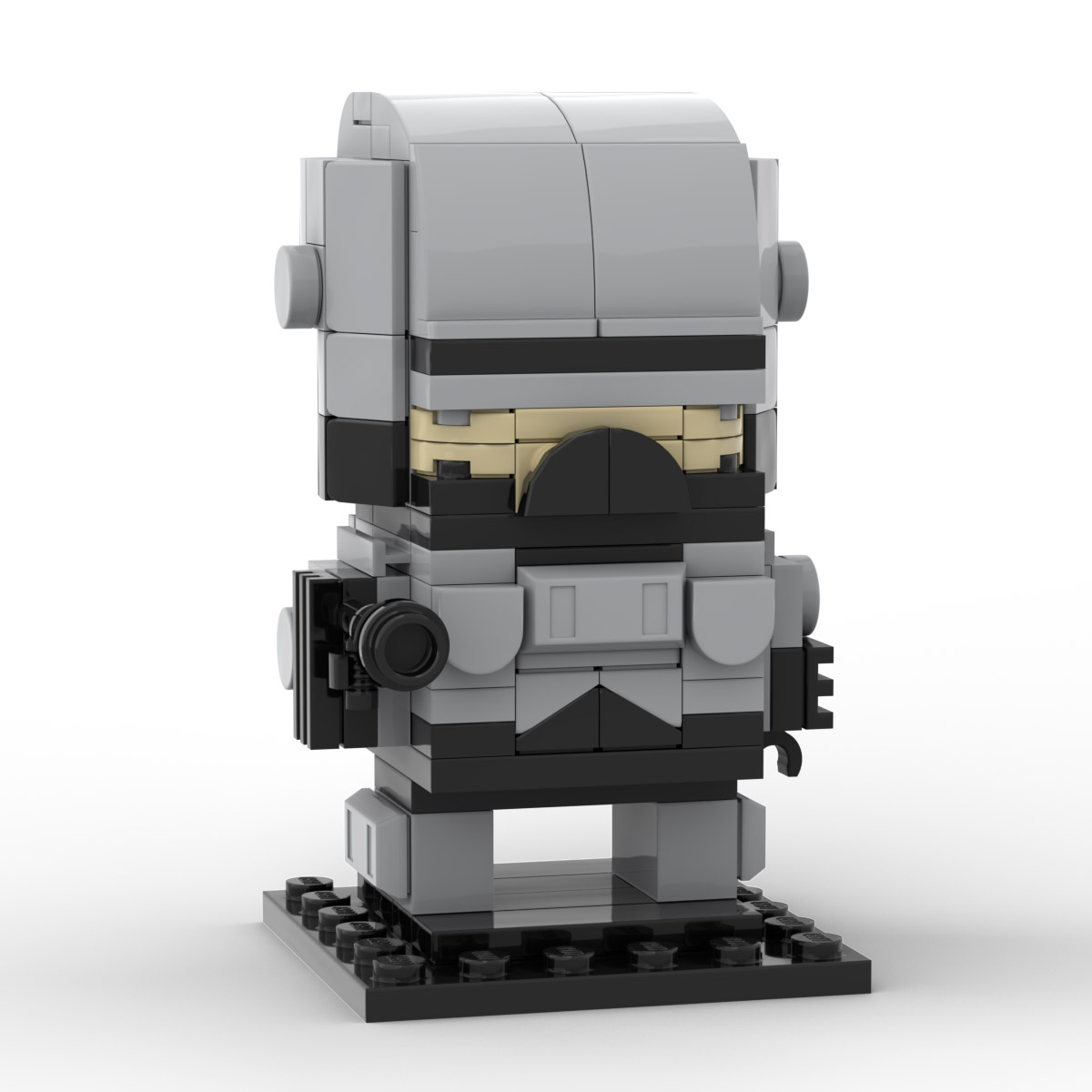 MOC Lego Custom Brickheadz The Terminator PDF INSTRUCTIONS ONLY 