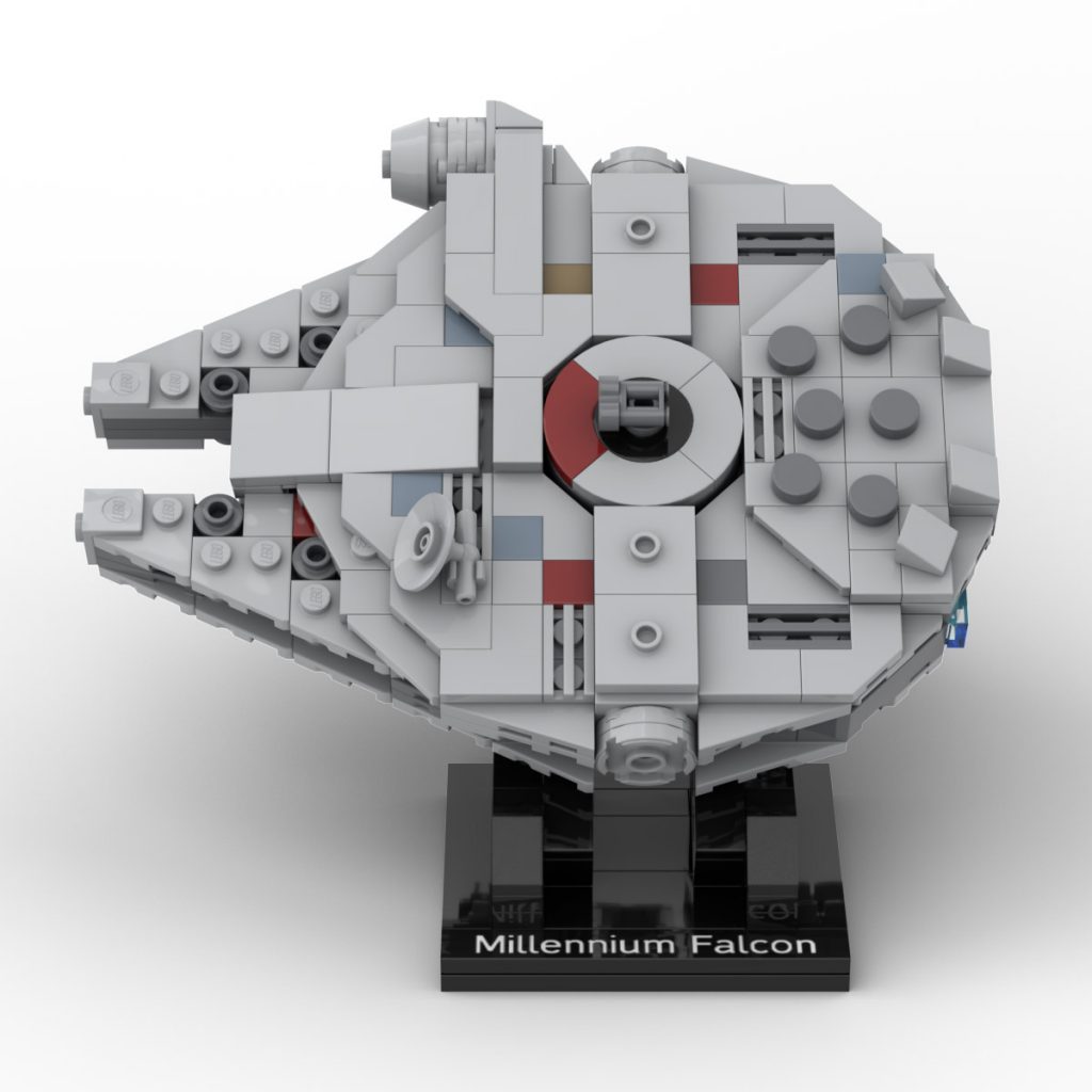 Lego Star Wars Millennium Falcon Display Set MOC Instructions