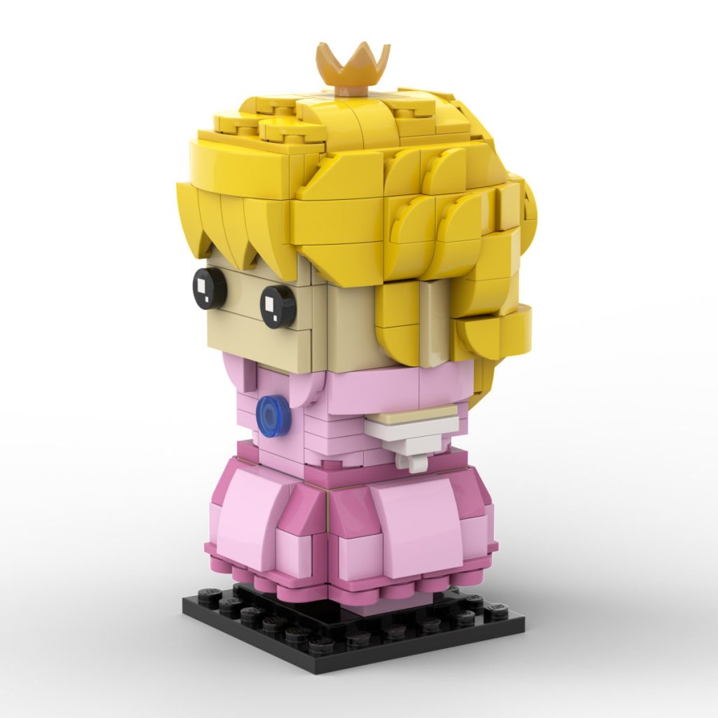 princess peach mario lego