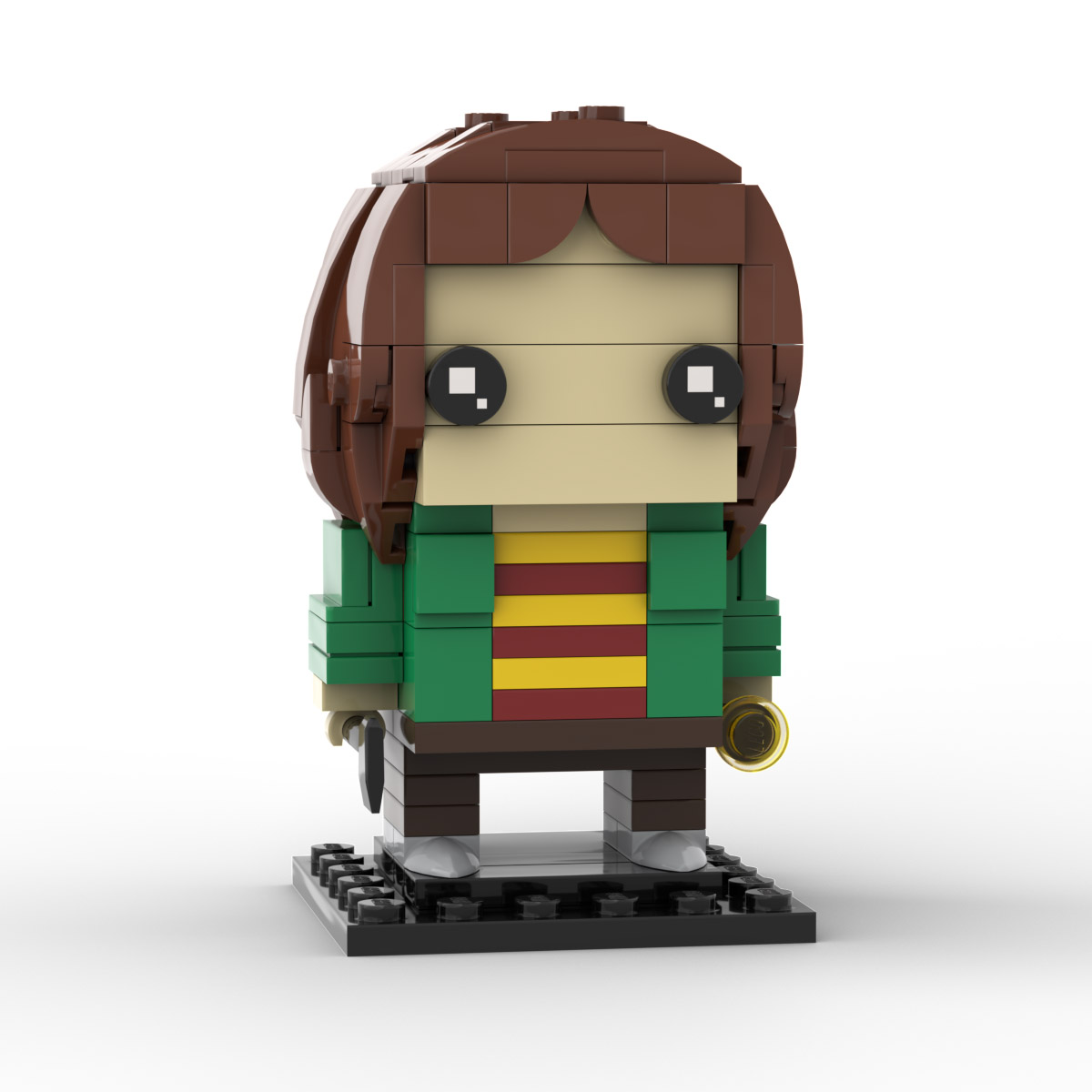 Joyce MOC Custom Lego Brickheadz instructions Stranger Things